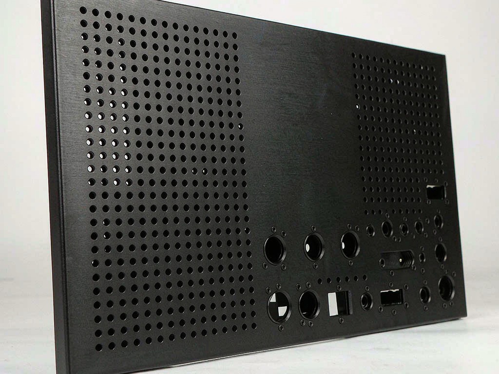 Laser-Perforated Multimedia Panel
