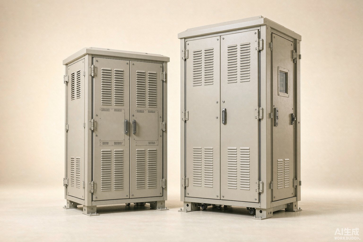 Residential lithium battery energy storage cabinet enclosure